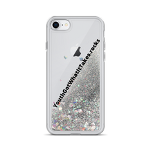 Load image into Gallery viewer, YouthGotWhatItTakes Liquid Glitter Phone Case
